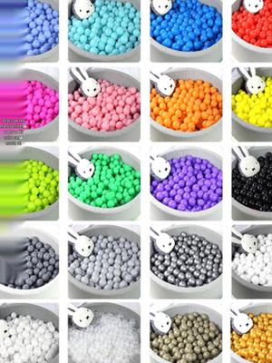 Macaron Inflatable Ball Pit with Bobo Balls for Kids