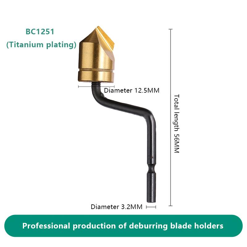 Chamfering Knife Countersunk Blade Bc1251 Straight Handle 1651 Deburring And Trimming Tool