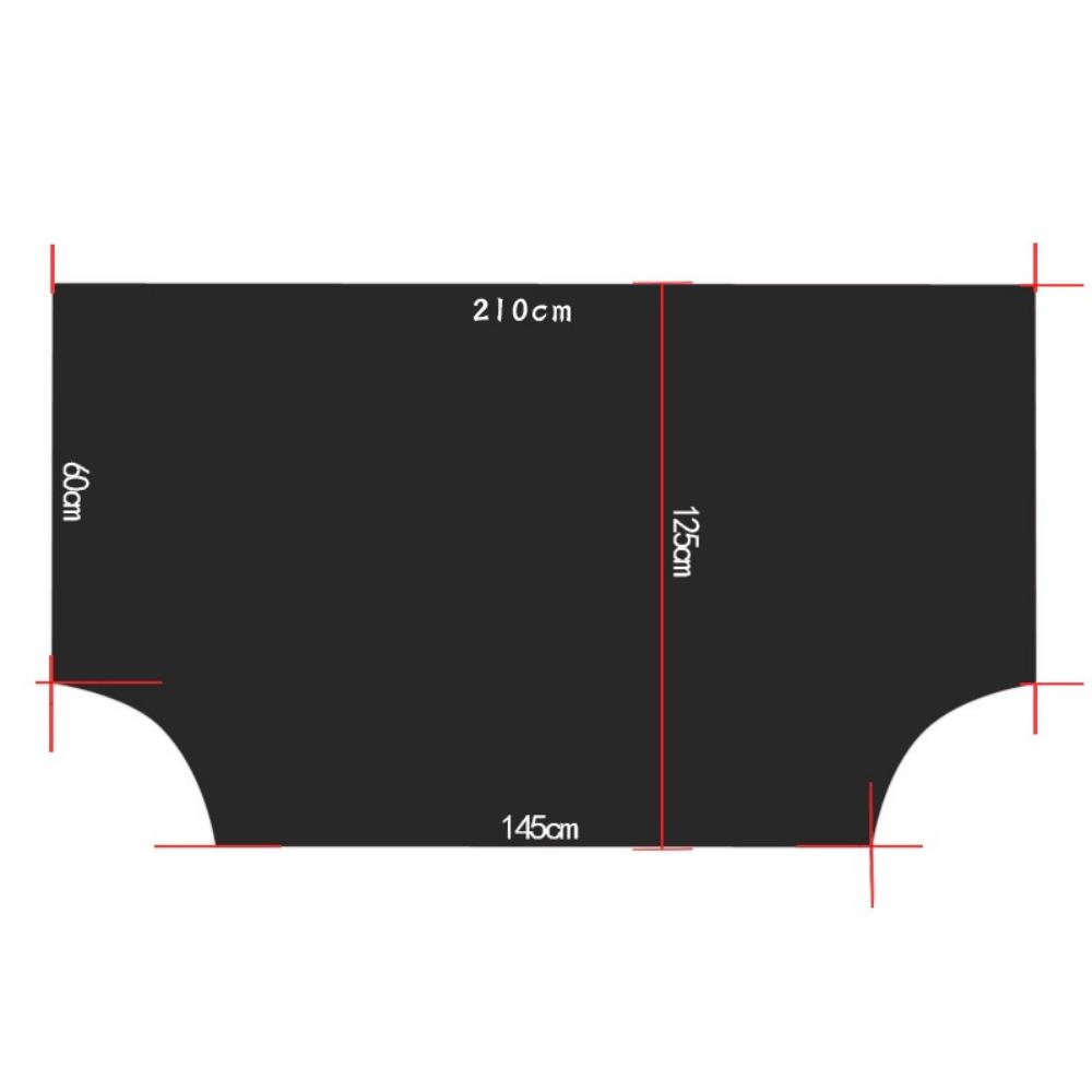 210X120CM Car Magnetic Sunshade Cover Car Windshield Snow Sun Shade Auto Waterproof Protector Cover Auto Front Windscreen