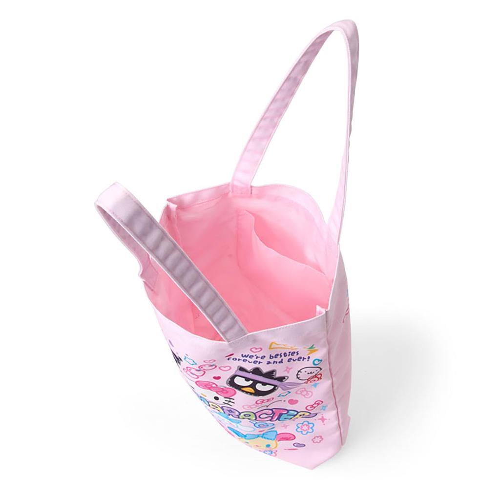 Sanrio Tote Bag Academy Sparkling Sanrio Characters A4 size Suitable for ages 3 and up 125172 (#Sanrio Festival) Polyester/Cotton