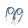 2 Pieces Home Hotel Polyester Curtain Holdback Living Room Bedroom Drape Tieback Decorative Holder Waved Rope Decor