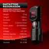 DM Red-Dragon Wireless Tattoo Machine Powerful Customized Motor Wireless Tattoo Power Supply Tattoo Gun For Permanent Makeup