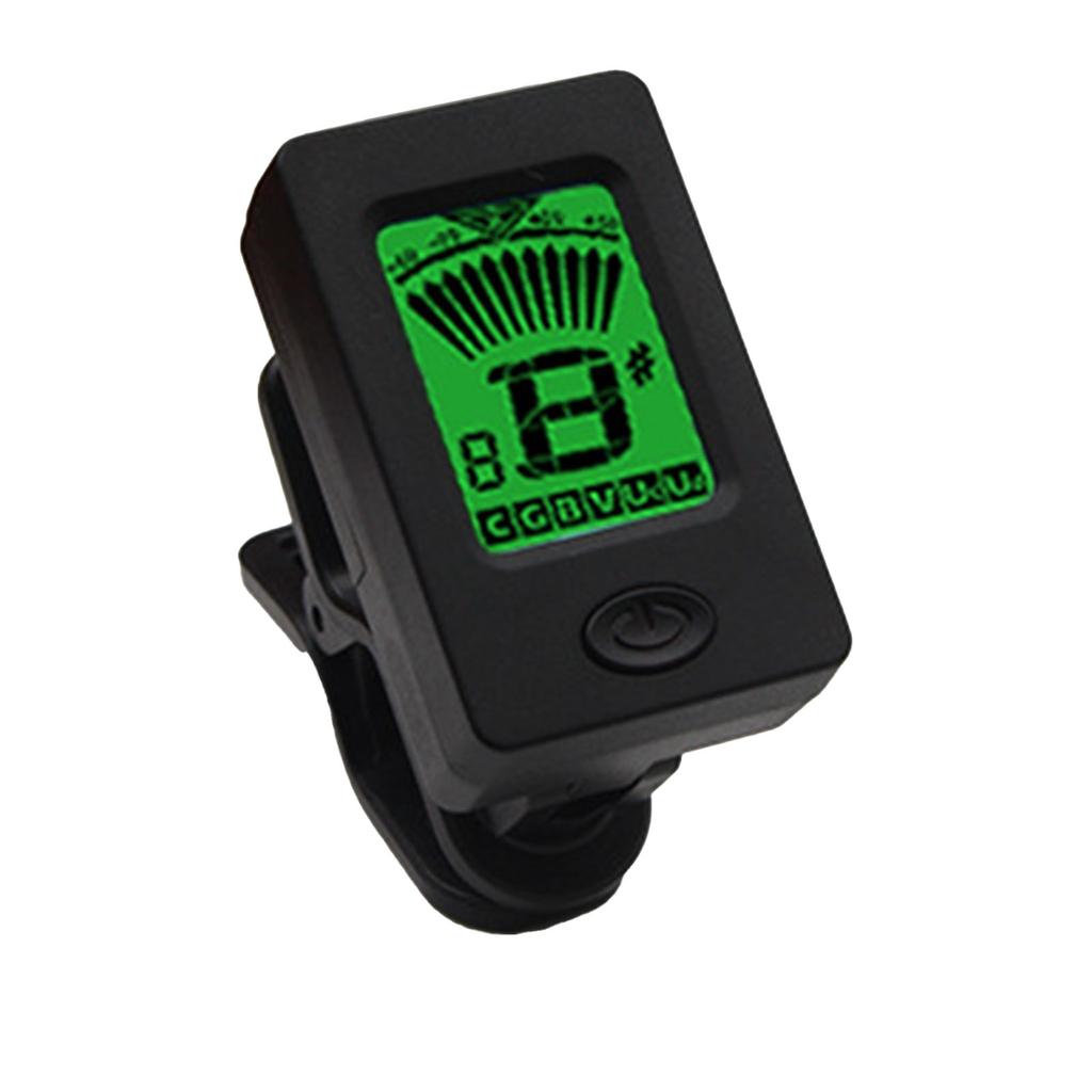 Guitar Tuners Clip On Guitar Tuner Digital Guitar Tuner with LCD Display for Guitar Bass Violin Stringed Instrument