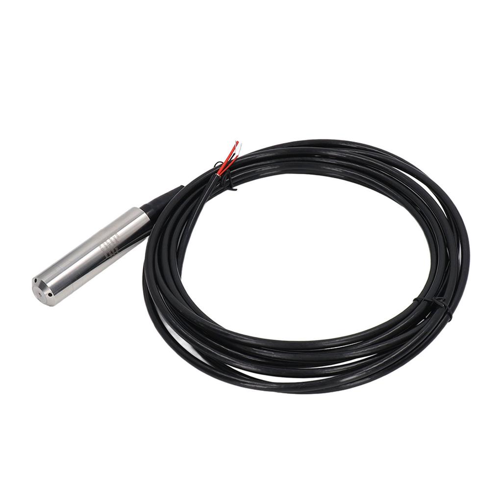 Liquid Level Transmitter High Accuracy 4‑20mA Anti Interference Input Type Water Level Sensor Probe DC10‑36V 10m