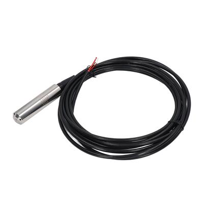 Liquid Level Transmitter High Accuracy 4‑20mA Anti Interference Input Type Water Level Sensor Probe DC10‑36V 10m