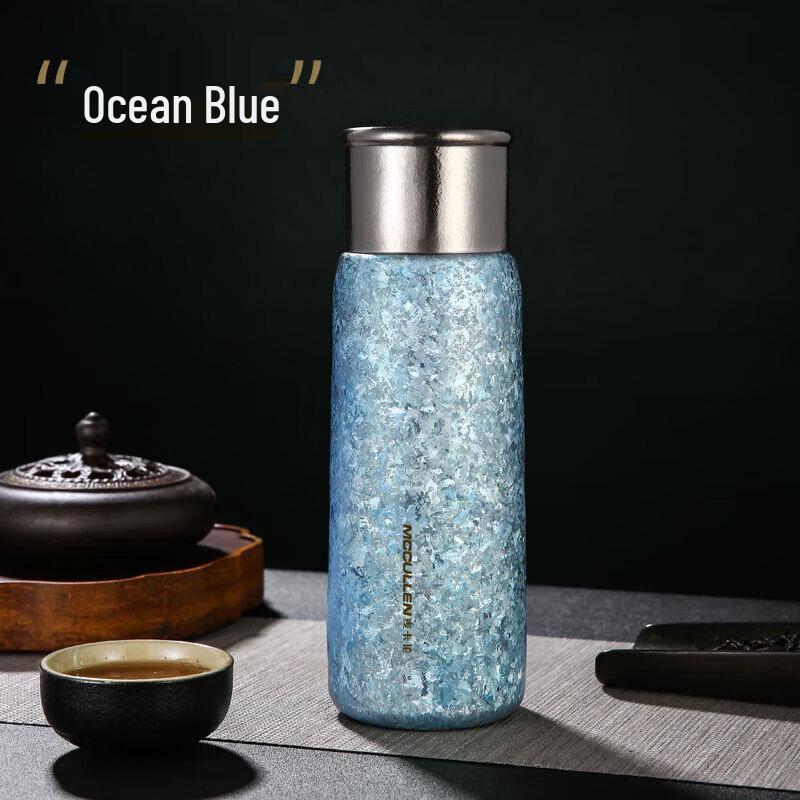 MCCULLEN Double-Layer Pure Titanium Insulated Water Bottle