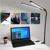 LED desk lamp desktop office gooseneck double head clip desk lamp study reading eye protection