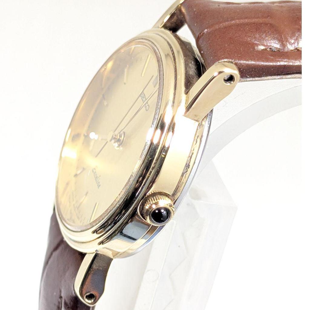 [USED] SEIKO EXCELINE Women's Watch E-06 (Battery Strap Replaced, Working)