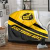 BSC YOUNG BOYS Flannel Blanket Soft All-Season Throw, Design for Camping, Car Travel, Hiking Sofa, Bed, Office Perfect Gift for Parties
