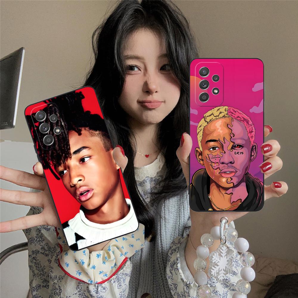 Jaden Smith Matte TPU Mobile Phone Case for Samsung Galaxy M55 54 42 35 34 33 32 23 22 15 14 13 12 F55 5G Colorful Cover
