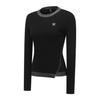 ANEW GOLF W Stripe Textured Pullover_Bk