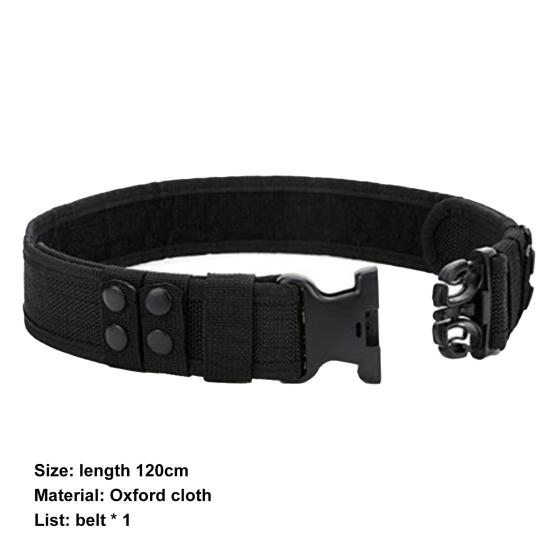 Thicken Combat Belt Ultralight Adjustable Good Toughness Battle Belt for Outdoor