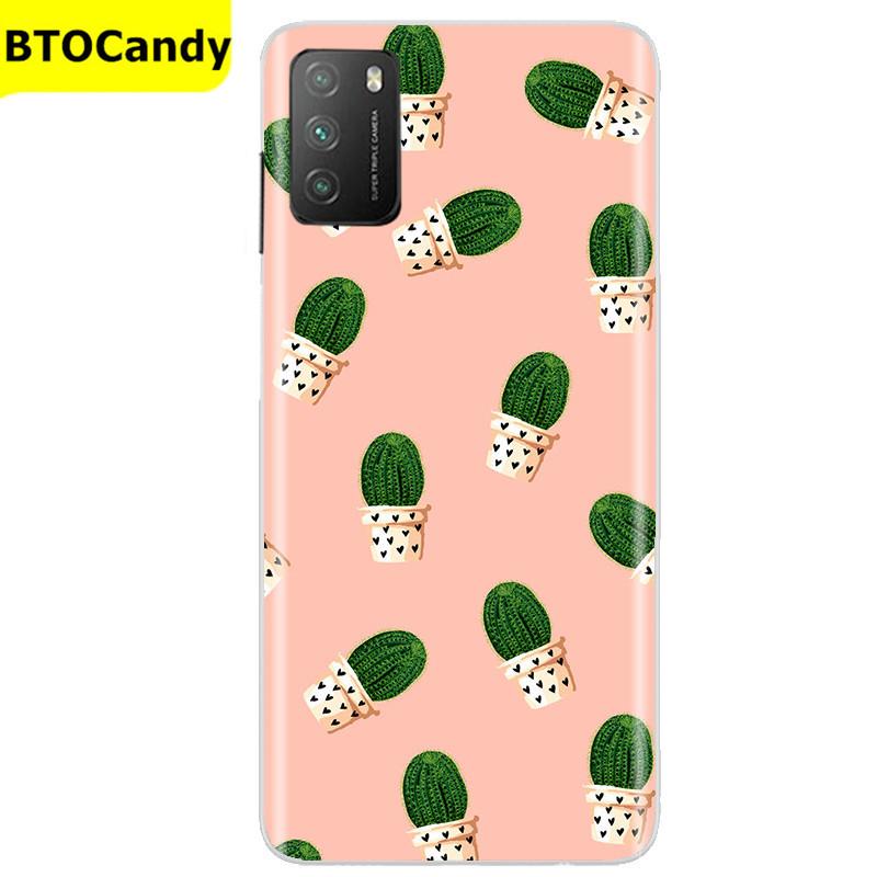 Für POCO M3 Hülle, Weiche Silikon-Rückseite, Telefonhülle für Xiaomi Poco M3 Pro 5G, Rückseitige Abdeckung, Weiche TPU Coque für POCO M 3 M3 Silikonhülle