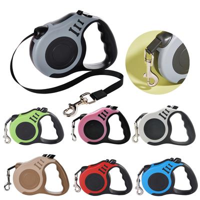 Pet 3m 5m Retractable Dog Leash for Small Medium Big Dogs Cats Outdoor Walking Hiking Nylon Durable Lead Chihuahua Pug Supplies