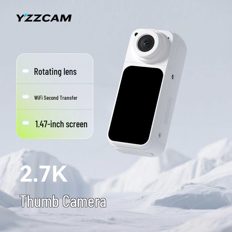 2025 Thumb Action Camera: HD Cycling & Motorbike Recorder