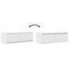 TV Cabinets 2 pcs White 80 x 31 x 25.5 cm Engineered Wood