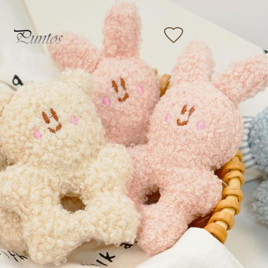 Small And Medium Dog Toys Stuffed Animal Chew Toy, Squeaky Plush Bear Bunny Crinkle Interactive Safe PP Cotton Pet Supplies Snuffle Toy with