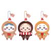 Man Giy Gingerbread Usaqi Bear Christmas Plush Keychain For Decor Holiday