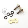 Motorcycle Drive Chain O-Ring O Ring 428/520/525/530 Chain Master Joint Links Clip for Dirt Bike Road Motor Connector Lock