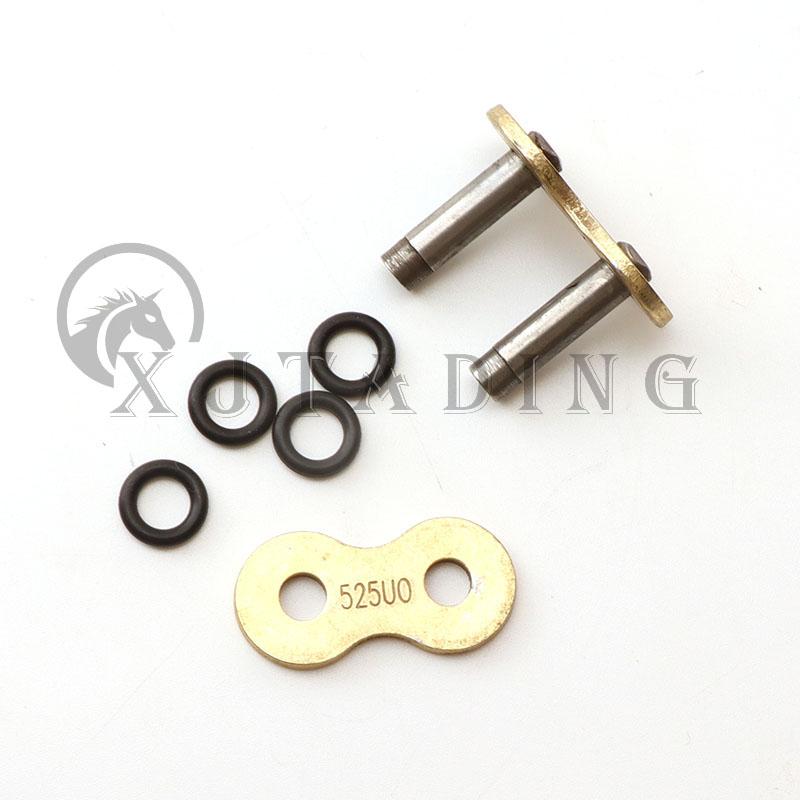 Motorcycle Drive Chain O-Ring O Ring 428/520/525/530 Chain Master Joint Links Clip for Dirt Bike Road Motor Connector Lock