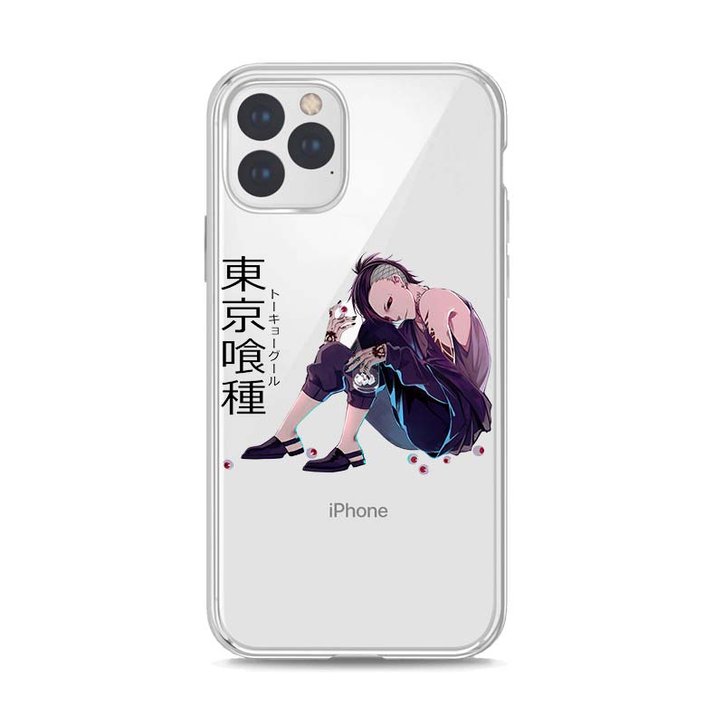 Tokyo Ghouls Art Silicone Cover For Apple IPhone 13 12 Mini 11 Pro XS MAX XR X 8 7 6 6S 5 Plus SE Phone Case
