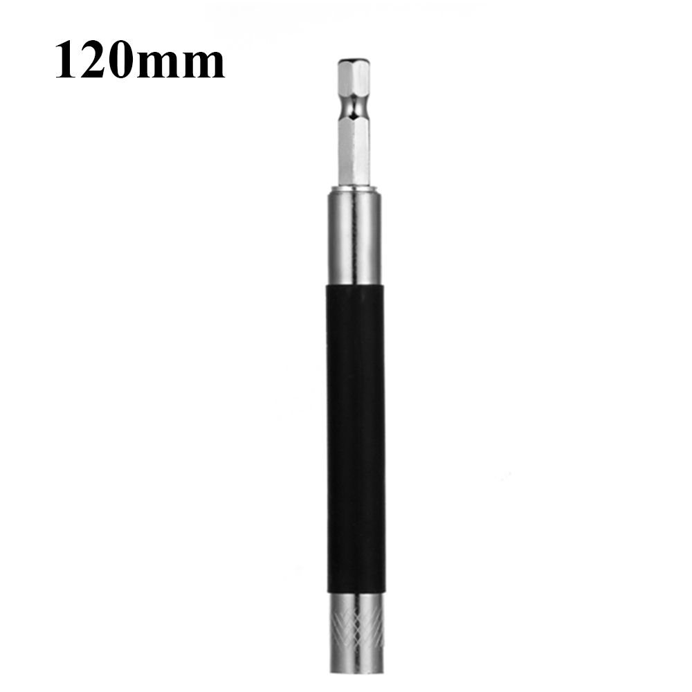 Tool Parts Quick Release Telescopic 1/4" Hex Shank Electric Drill Screwdriver Bit Holder Extension