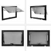 32x20Inch RV Window with Screen Sunshade UV Proof Acrylic Glass Push Out External Exit Window for Caravans Campers Trailers