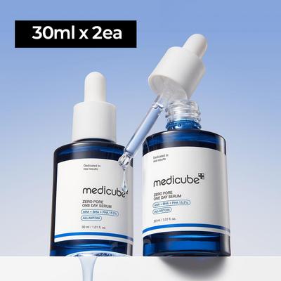 Sérum Zéro Pore Un Jour 30ml x2 pour Acné, Points Noirs, Soin des Pores