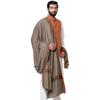 Weavers Villa Men's Woven Border Woollen Lohi/Shawl, 125cm X 250cm