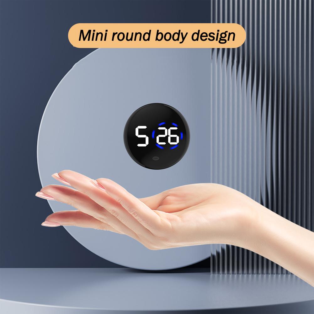 Bil Interiör Klocka Klocka Tillbehör Pekskärm Kvarts Klocka Fordon Elektronisk Prydnad Motorcykeltillbehör