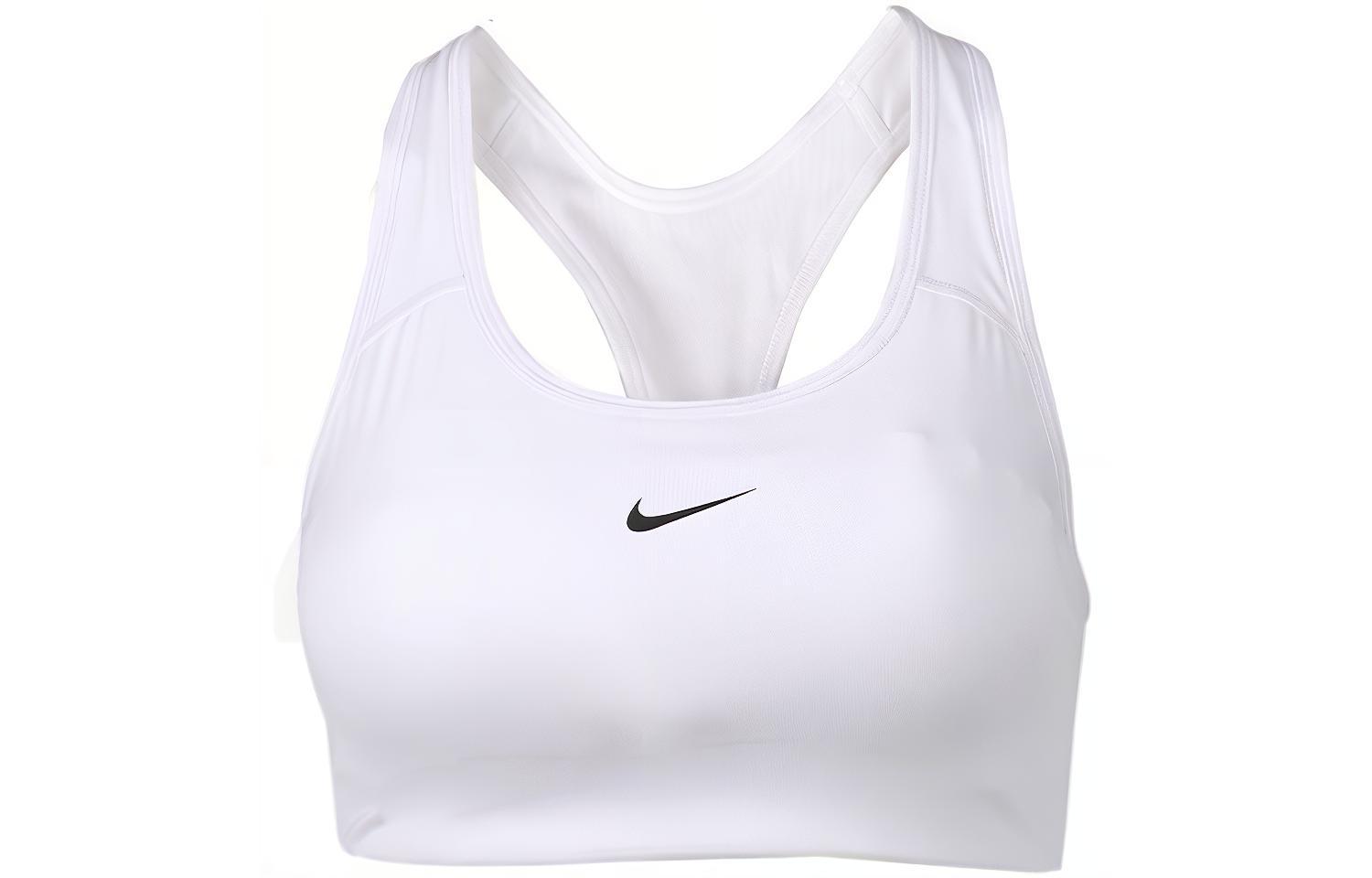 Nike Swoosh print Sports Bra BV3637-100 S