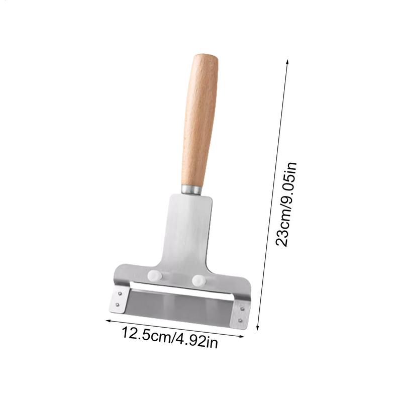 Radish Cutter Slicer Adjustable Cheese Shaver Slicer Stainless Steel Cabbage Kitchen Slicer Radish Carver Shredder With Wood