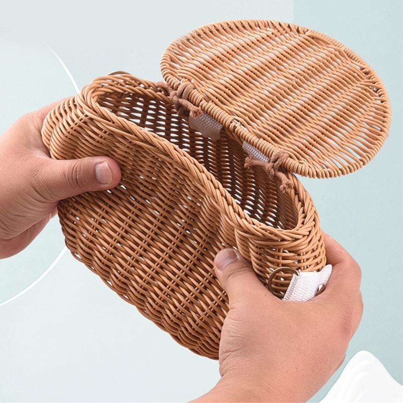 Kids Bikes Basket Plastic Wovens Bikes Basket Childrens Bicycles Handlebars Basket