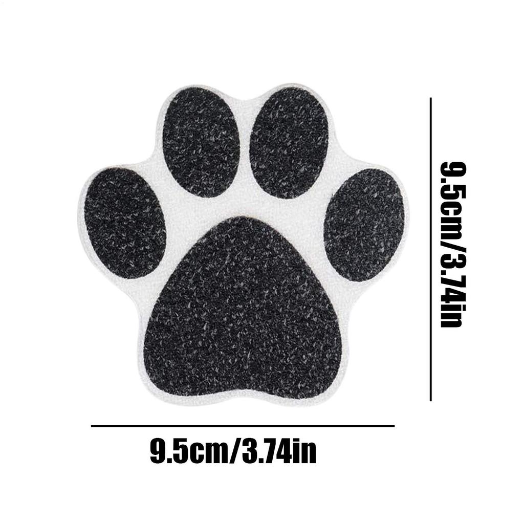 Shower Non Slip Stickers Adhesive Grip 20piece Dog Paw Shape Bathtub Anti Slip Stickers For Kids Baby Elderly Spa Toddler