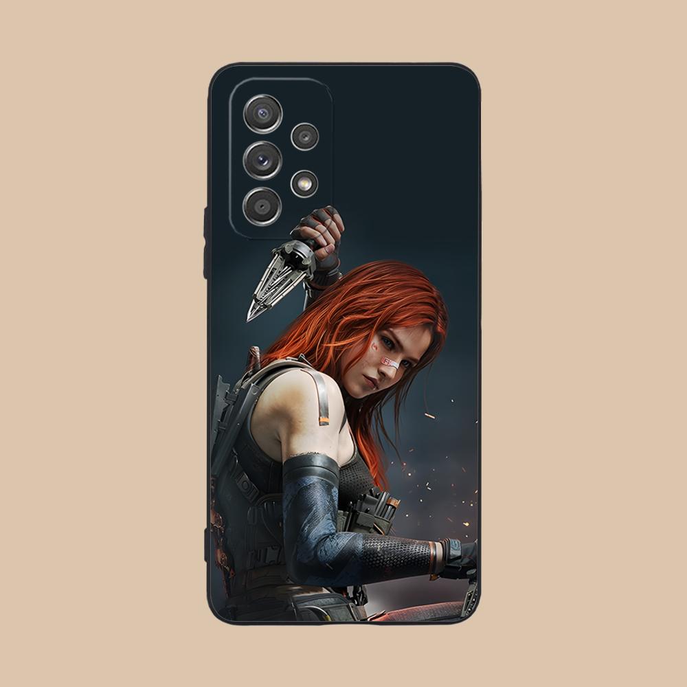 Game Delta Force Matte TPU Mobile Phone Case for Samsung Galaxy M55 54 42 35 34 33 32 23 22 15 14 13 12 F55 5G Colorful Cover