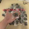 Miniature LED Bulb String, Non-Lighted Decorative Garland, Electroplated Beads for Christmas, DIY Crafts, 0.5m-3m