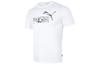 T Shirts Men's White Crew Neck Moderate Straight Fit 677125-02