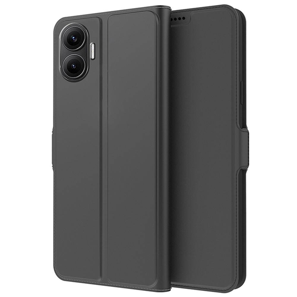 For Xiaomi Poco F7 5G/Redmi Turbo 4 Pro 5G Case Shockproof TPU Inner Shell Leather Phone Cover Card Slot