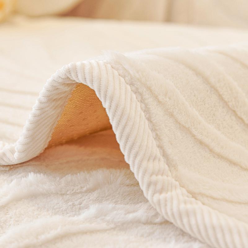 Special Rabbit Plush Sofa Cushion, Warm Seat Cushion In Autumn And Winter, Non-Slip Sofa Cover, New Cover, Anti-Scratch