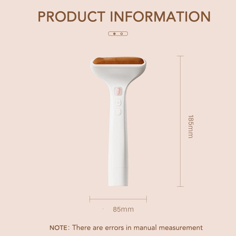 Aparat de masaj electric antirid pentru fata Bian Stone