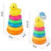 Little Duck Ring Toss Stacking Game for Ages 3-7 – Creative DIY Educational Pretend Play Toy