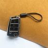 Leather handmade Lanyard String Short Grip Lanyard Mobile Phone Strap for USB Flash Drive Keychain ID Badge Holder DIY Hang Rope