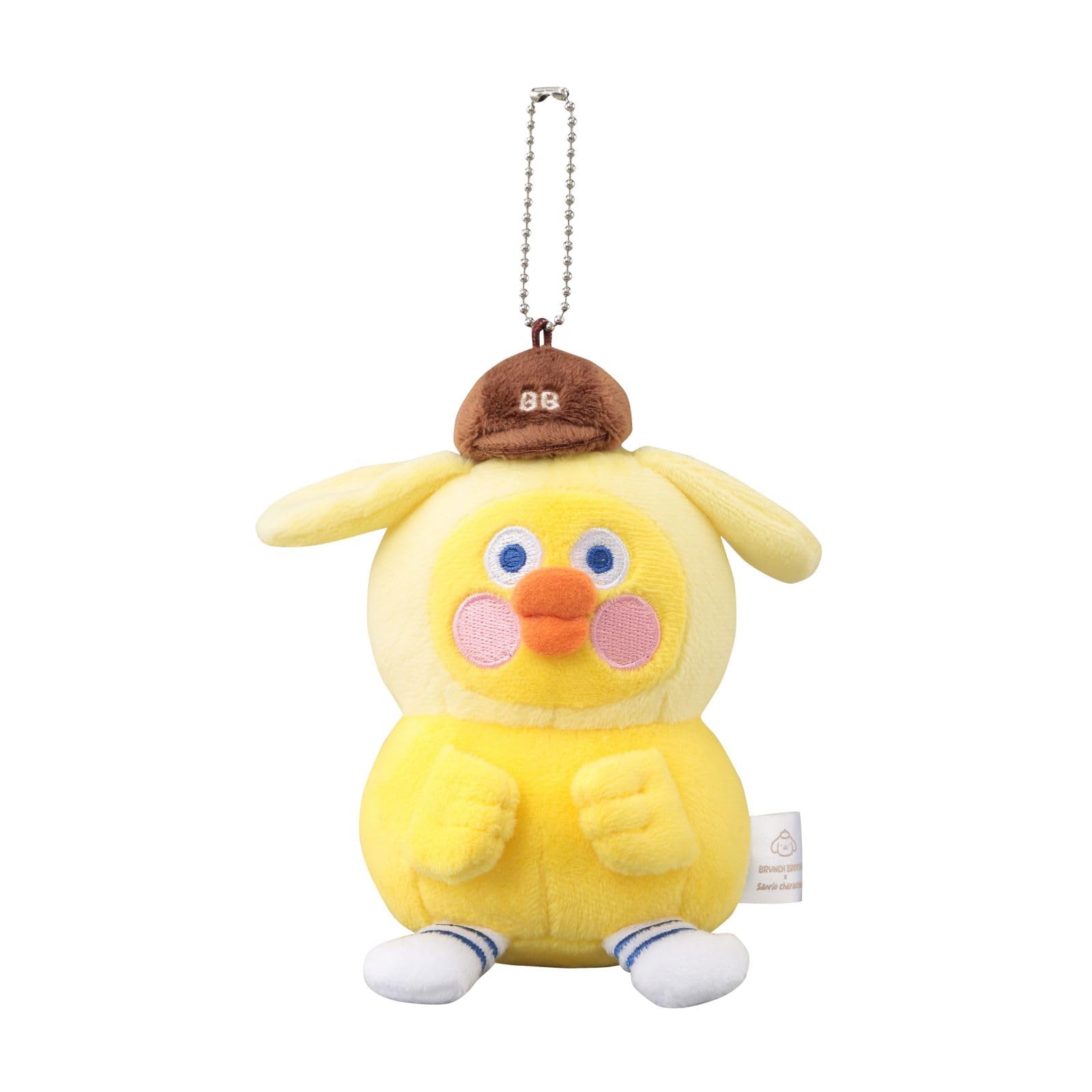 

Branch Brothers x Sanrio Characters Marks Duck x Pompompurin Plush Mascot BRM-PMC03-B