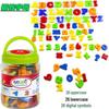 Magnetic Alphabet & Number Sticker Set - Uppercase, Lowercase, Symbols for Kids