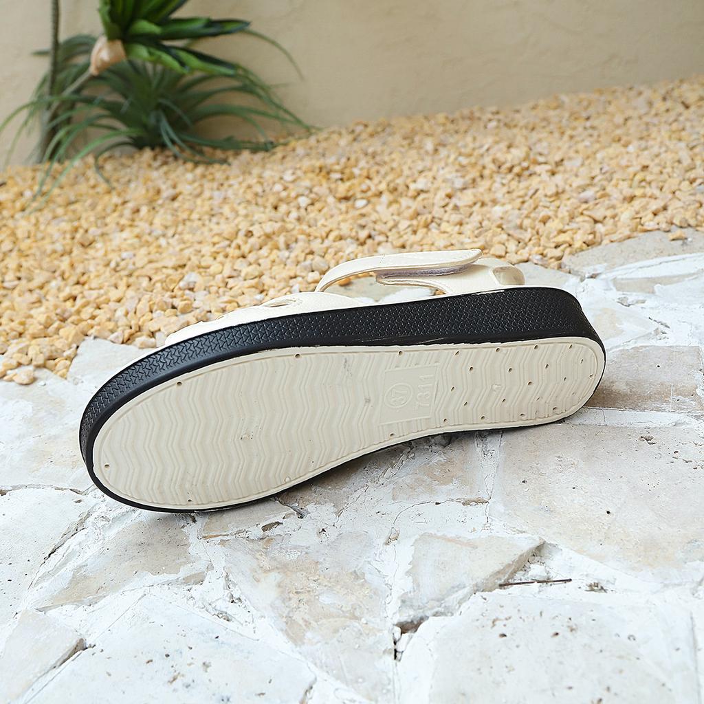 Freizeitschuhe, Sommerschuhe für Damen, Sandalen, Rutschfeste Schuhe, Atmungsaktiv und Leicht, Verschleißfeste Hausschuhe