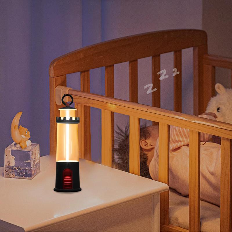 Light House Lamp | Camping Light | Magnetic Light Houses Lamp Brightness Adjustment Towers Statue Lights for Outdoor Garden