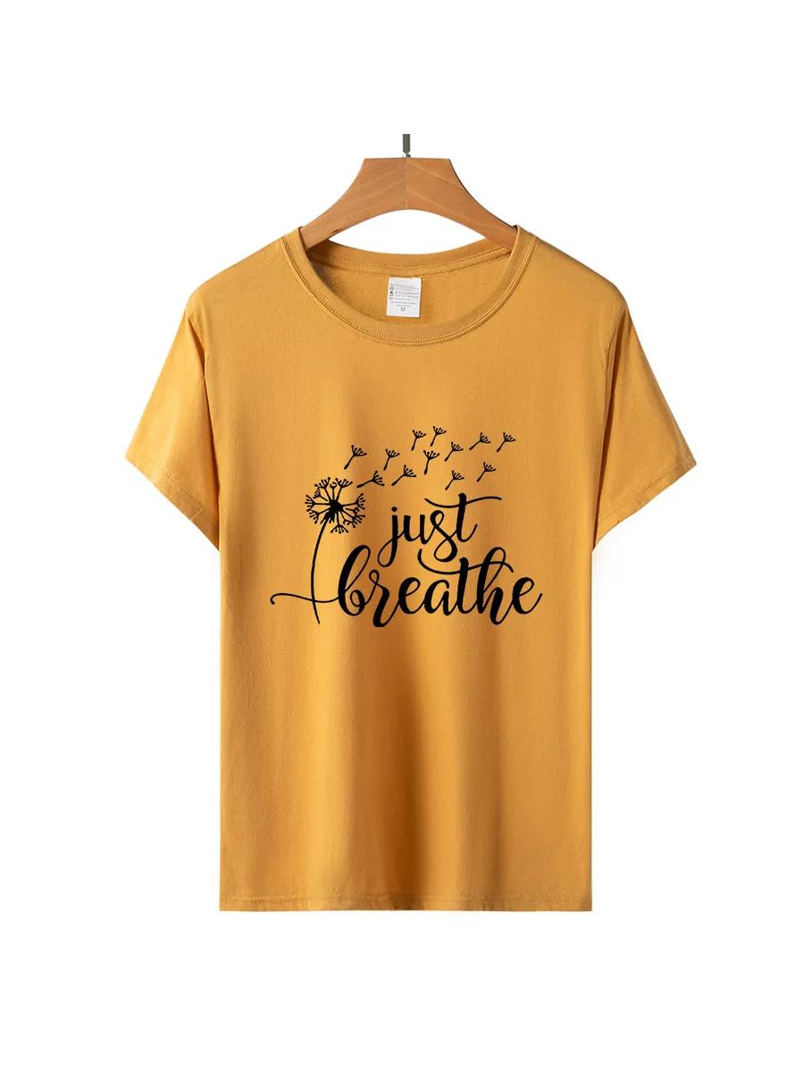 Oversized Why Not? Slogan T-shirt S