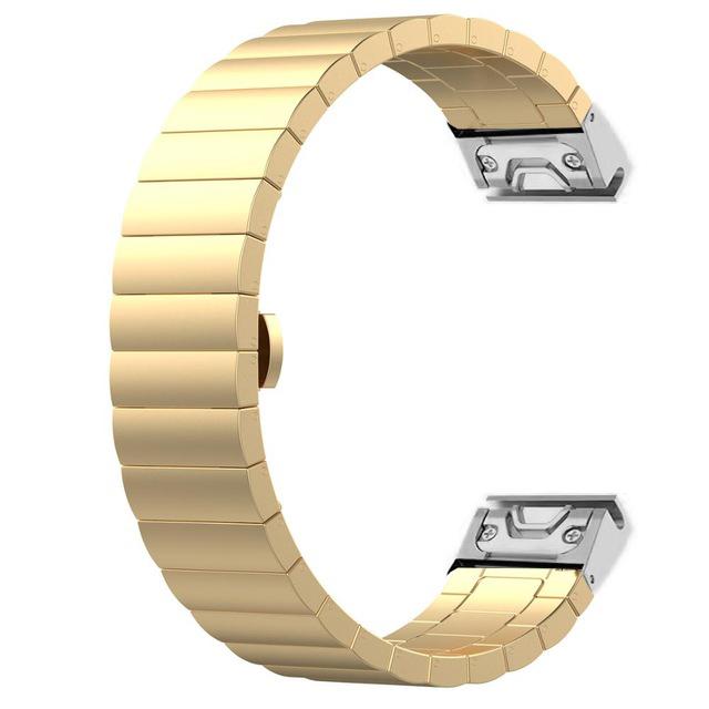 26mm 22mm QuickFit Stainless Steel Strap For Garmin Fenix 8 51mm 47mm 7X 7 Pro 6X 6 5X 5Plus 3 3 HR Band Forerunner 965 745 935