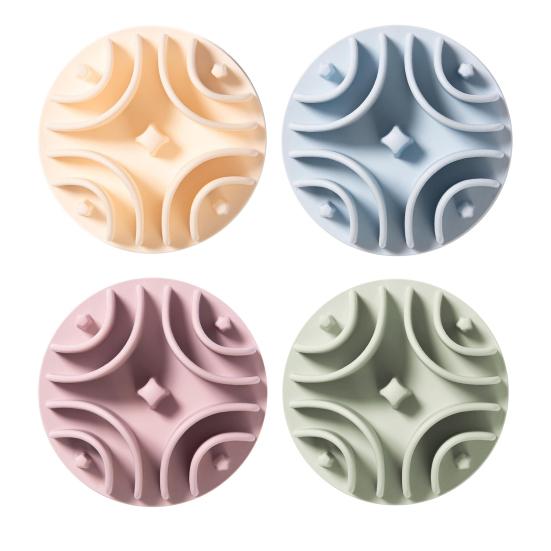 Slow Feeder for Dog Bowls Over 5.5 Inches Silicone Pet Enrichment Feeder with Suction Cups Non-Slip Pet Dish Feeder Extends Mealtime for Fast Eaters