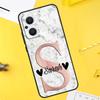 PERSONALISED INITIALS MARBLE Case For OPPO Find X5 X6 Pro X2 Lite X3 Neo OPPO Reno 8T 10 5Z 2Z 4Z 4 5 6 7 8 Lite Coque